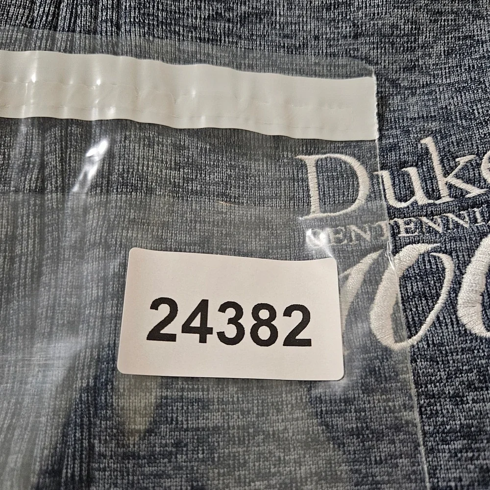 Nike Duke Centennial 100 Dri-FIT Quarter Zip Pullover Blue Heather Mens L